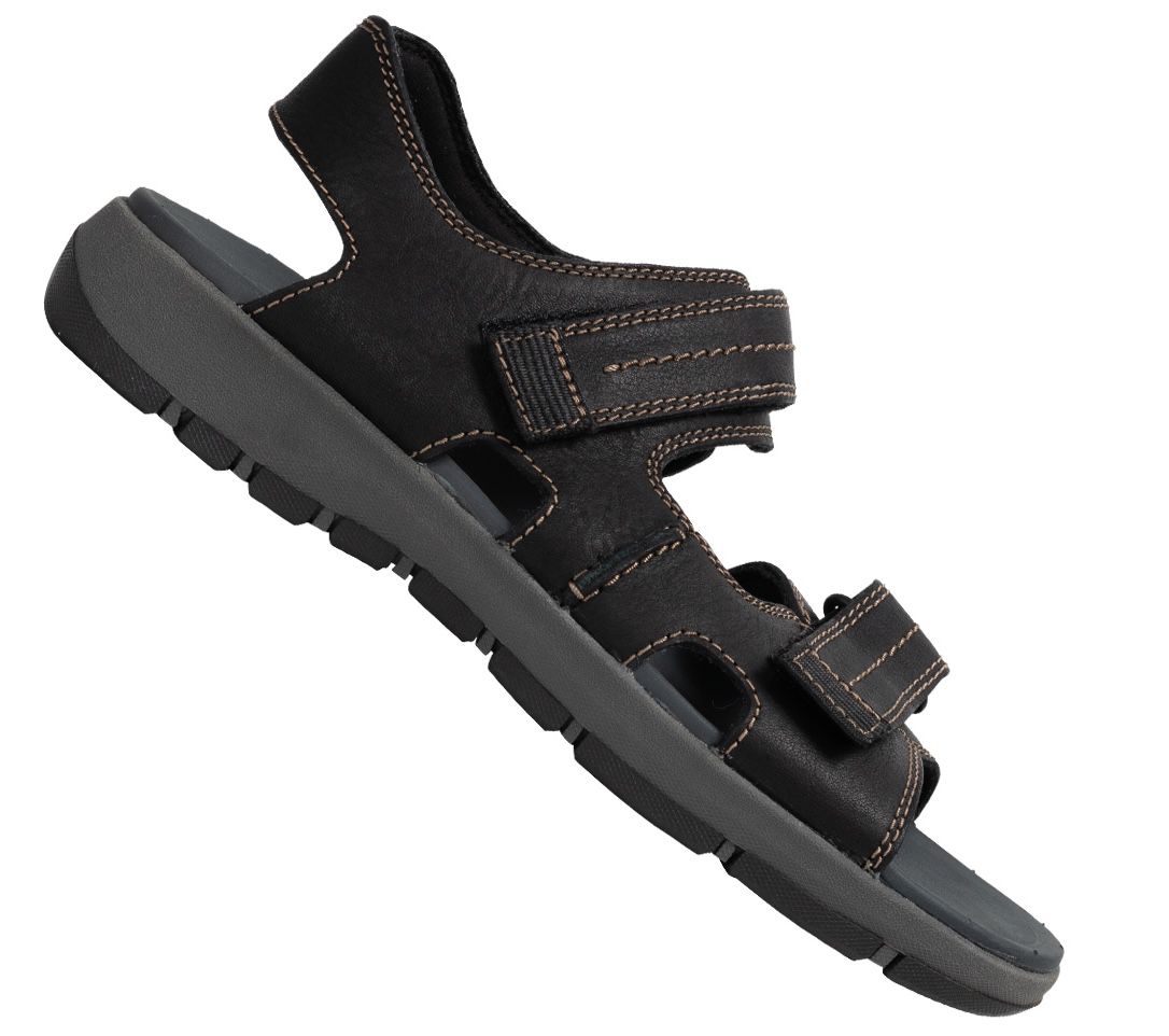 Clarks Brixby Shore Herren Leder Sandalen für 19€ (statt 45€)