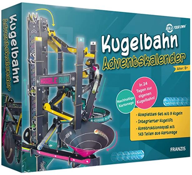 Franzis Kugelbahn Adventskalender für 9,99€ (statt 20€)