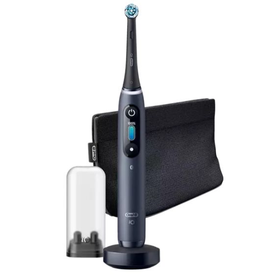 Oral B iO 8 Limited Edition elektrische Zahnbürste inkl. Tasche für 119€ (statt 179€) + GRATIS Oral B Pro 1 200 (Wert 30€)