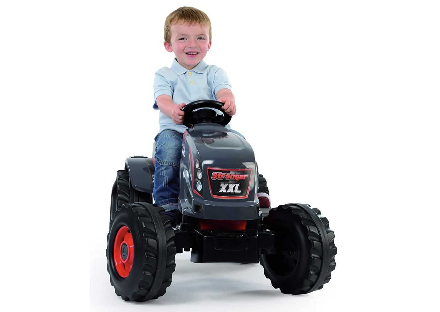 Smoby Traktor Stronger XXL Trettraktor mit Anhänger für 88,74€ (statt 117€)