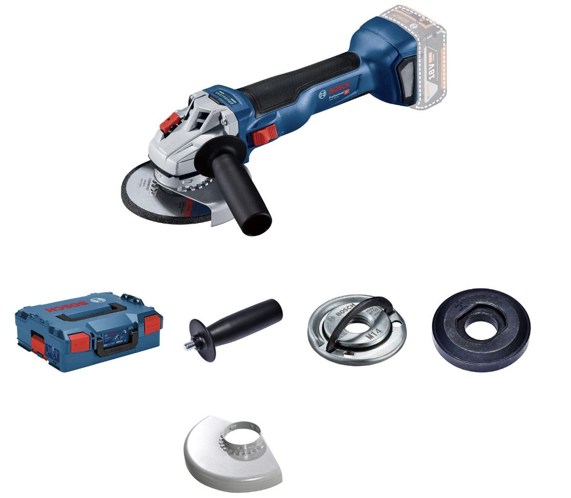 Bosch Professional GWS 18V 10 Akku Winkelschleifer in L BOXX 136 für 116,42€ (statt 158€)