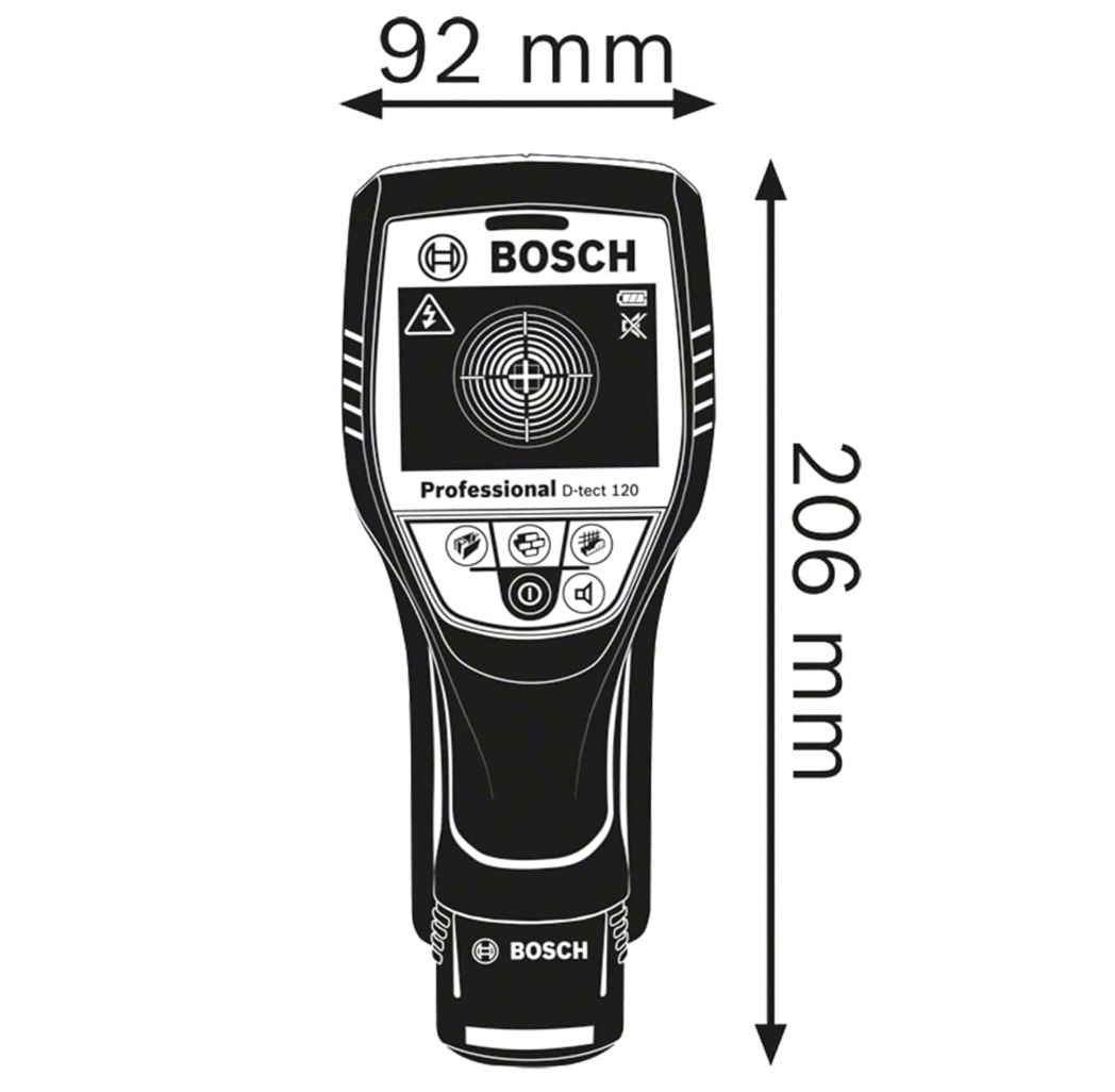 Bosch Professional Ortungsgerät D tect 120 für 174€ (statt 199€)