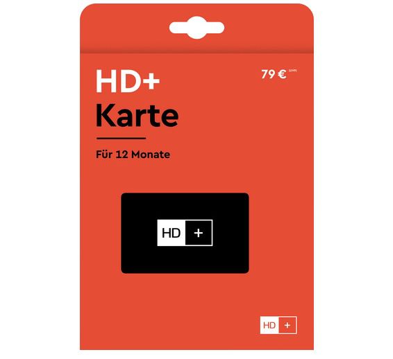 12 Monate HD Plus HD+ Karte für 65,54€ (statt 73€)