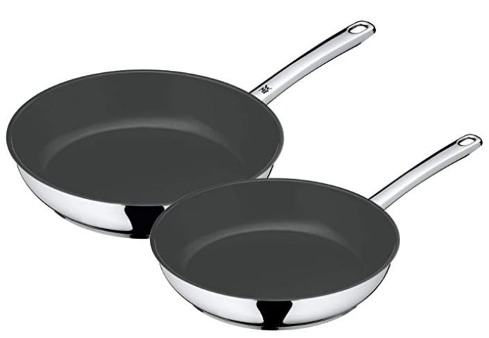 2er Set WMF Pfannen aus Cromargan mit keramischer Beschichtung für 49,99€ (statt 70€)