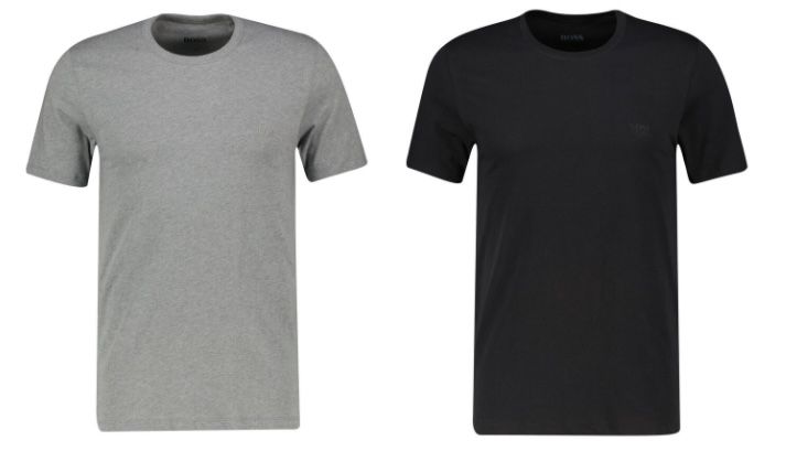 3er Pack Hugo Boss Herren T Shirts für 29,72€ (statt 35€)