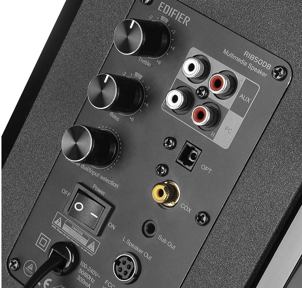 Edifier R1850DB Aktiv Regallautsprecher für 126,71€ (statt 153€)