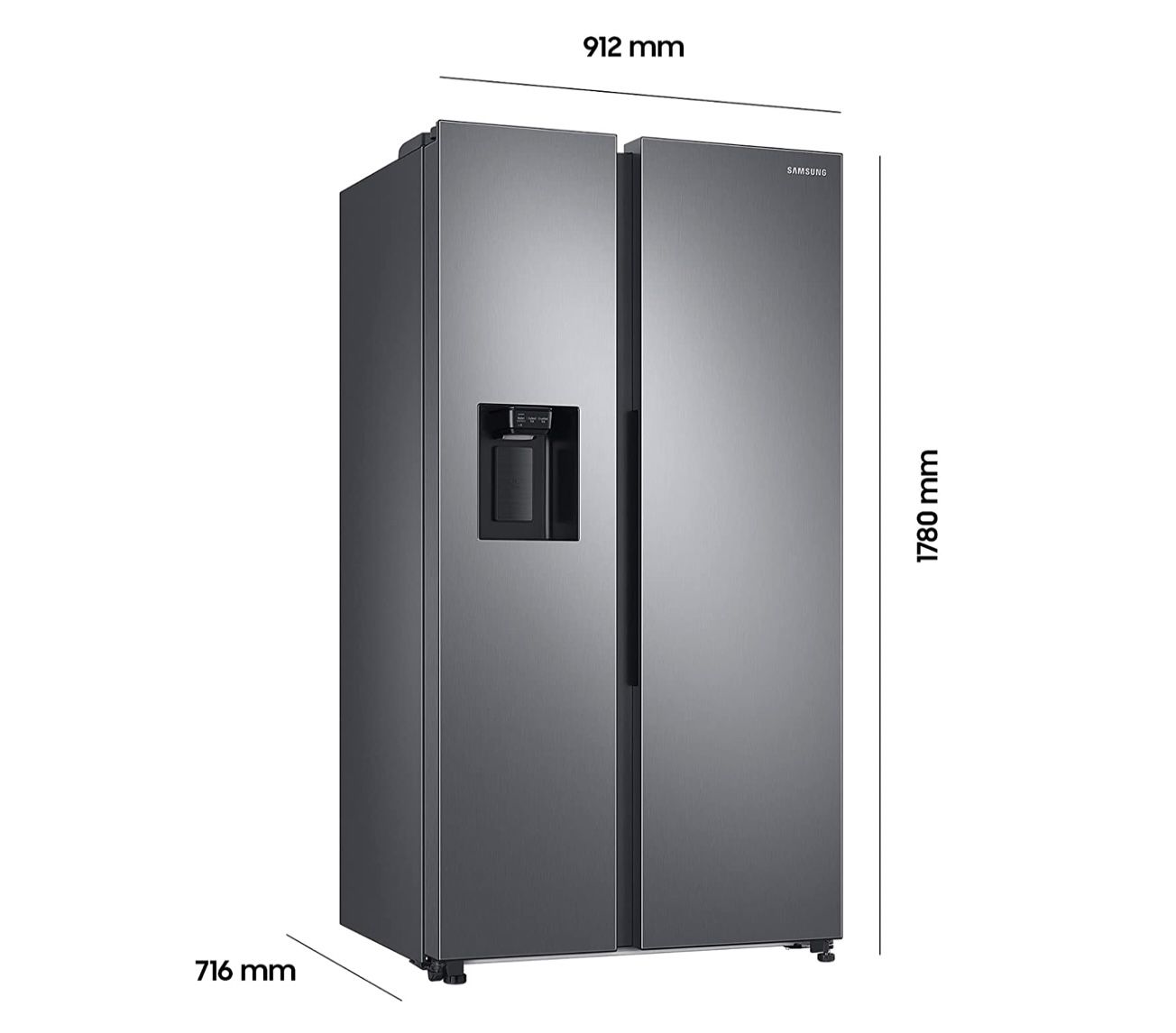 Samsung RS6GA8531S9/EG SidebySideKühlschrank mit SpaceMaxTechnologie für 989€ (statt 1.199€)