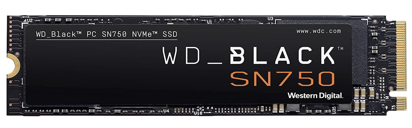 WD BLACK SN750 4TB High Performance NVMe Internal Gaming SSD für 560,34€ (statt 771€)