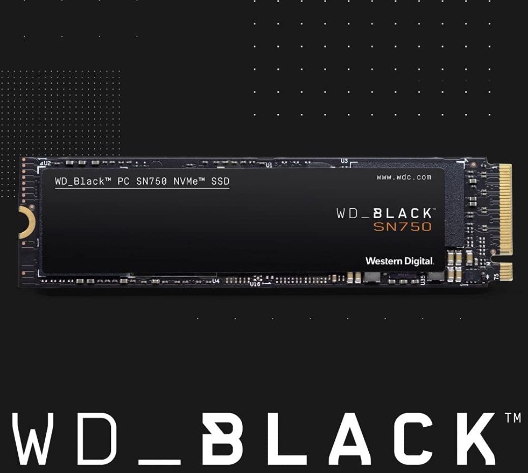WD BLACK SN750 4TB High Performance NVMe Internal Gaming SSD für 560,34€ (statt 771€)