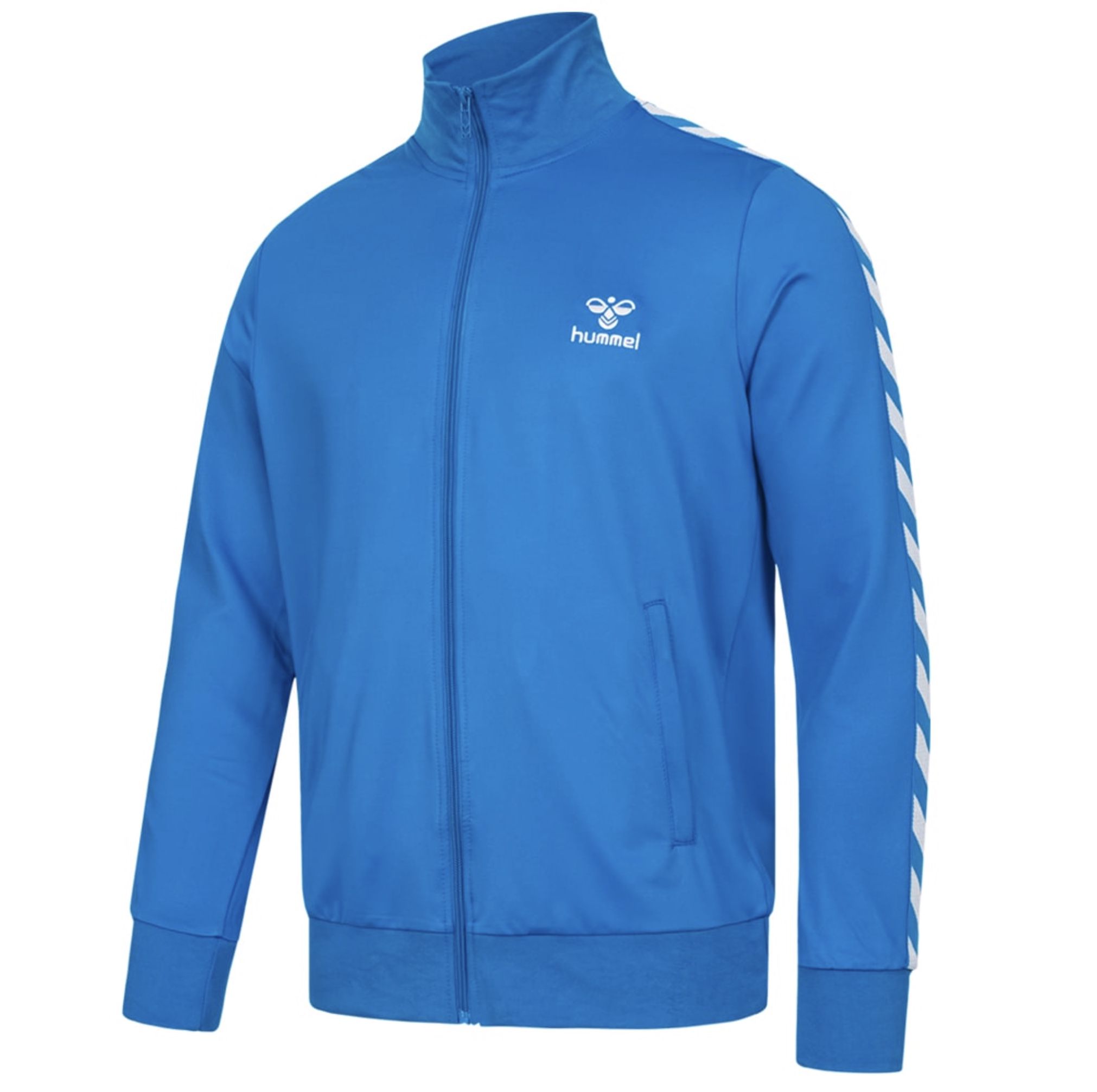 hummel Nathan Full Zip Herren Jacke in Blau für 12,83€ (statt 31€)