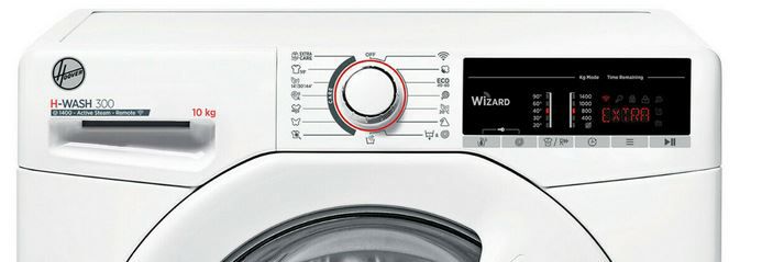 HOOVER H3WS 4105TE/1 S   smarte Waschmaschine 10kg 1.400U/min für 299,90€ (statt 350€)