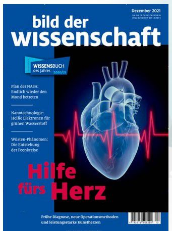 Heute: 12 Ausgaben Bild der Wissenschaft für 86,38€ + 85€ Geldprämie
