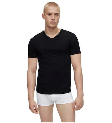 3er Pack Hugo Boss Herren T Shirts für 24,99€ (statt 39€)   S bis L