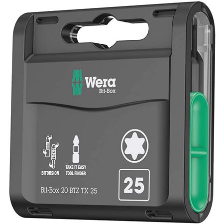 Wera Box 20 &#8222;BTZ TX&#8220; 20-teiliges Bit-Sortiment für 29,46€ (statt 40€)