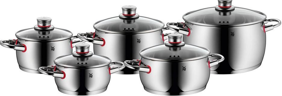 WMF Quality One 5 teiliges Topfset alle Herdarten (auch Induktion) für 229,99€ (statt 266€)