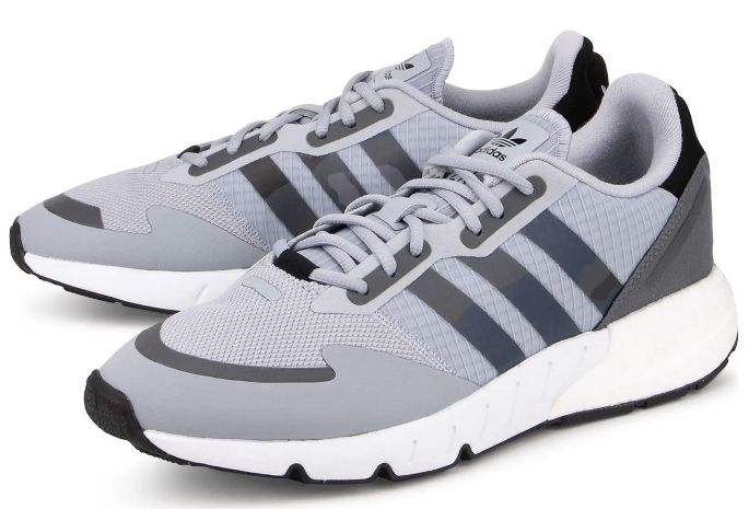 adidas ZX 1K BOOST Herren Sneaker in Mittelgrau für 44€ (statt 58€)