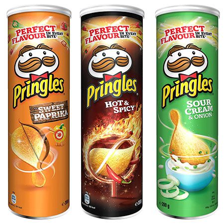 5x Pringles Hot & Spicy, Sour Cream & Sweet Paprika ab 5,81€   Prime Sparabo