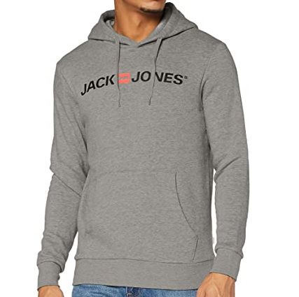 JACK & JONES Hoodie in Grau für 12,99€ (statt 29€)