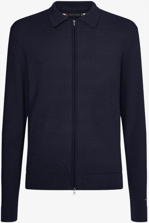 Tommy Hilfiger Strickjacke Tailored in Navy ab 70,39€ (statt 91€)