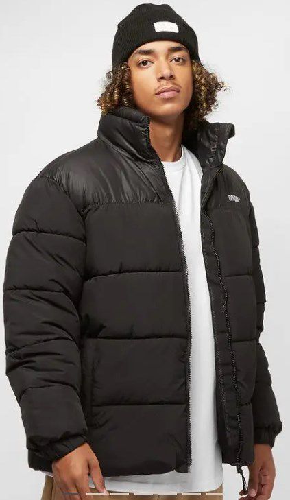 Snipes Small Logo Pufferjacket in Schwarz für 71,99€ statt (90€)