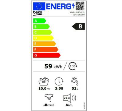 BEKO WMB101434LP1 10 Kg Waschmaschine mit Nachlegefunktion für 379,90€ (statt 430€)
