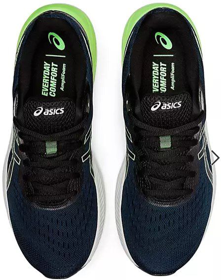 Asics Gel Excite 8 Laufschuhe in Schwarz/Grün für 64€ (statt 72€)