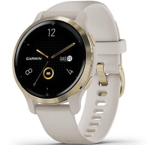 GARMIN Venu 2S Smartwatch 110 175 mm in Light Gold für 250,42€ (statt 304€)