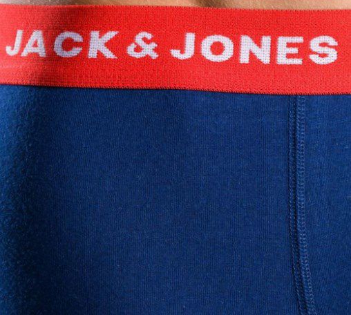 5er Pack Jack & Jones Boxershorts in Blau/Schwarz für 20,94€ (statt 26€)