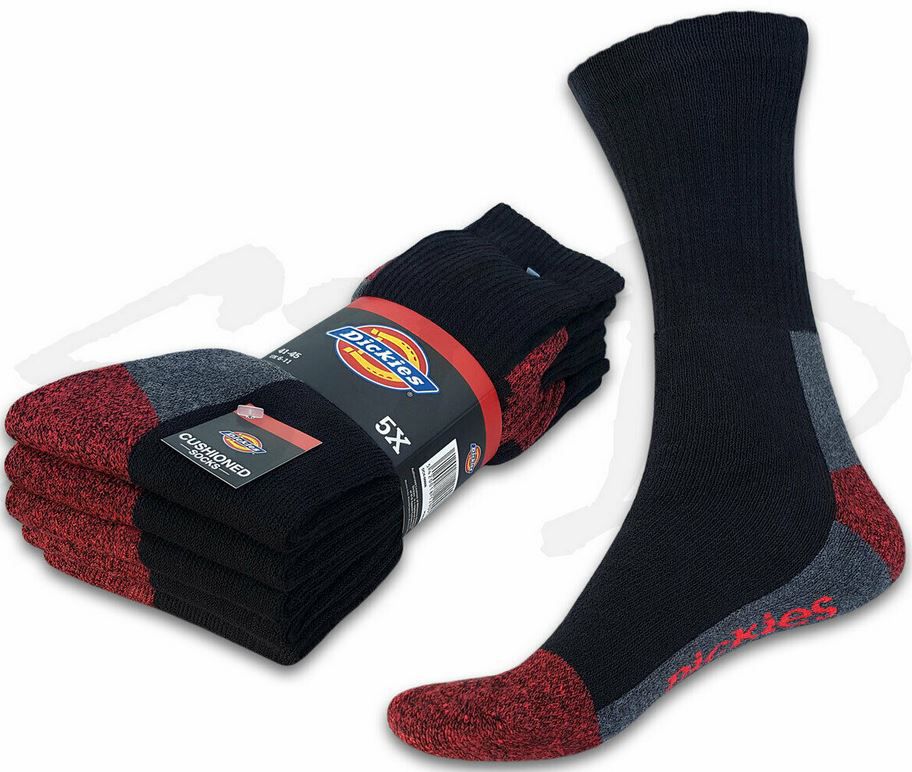 Dickies Cushioned Crew 10er Pack Arbeitssocken für 22,90€ (statt 27€)