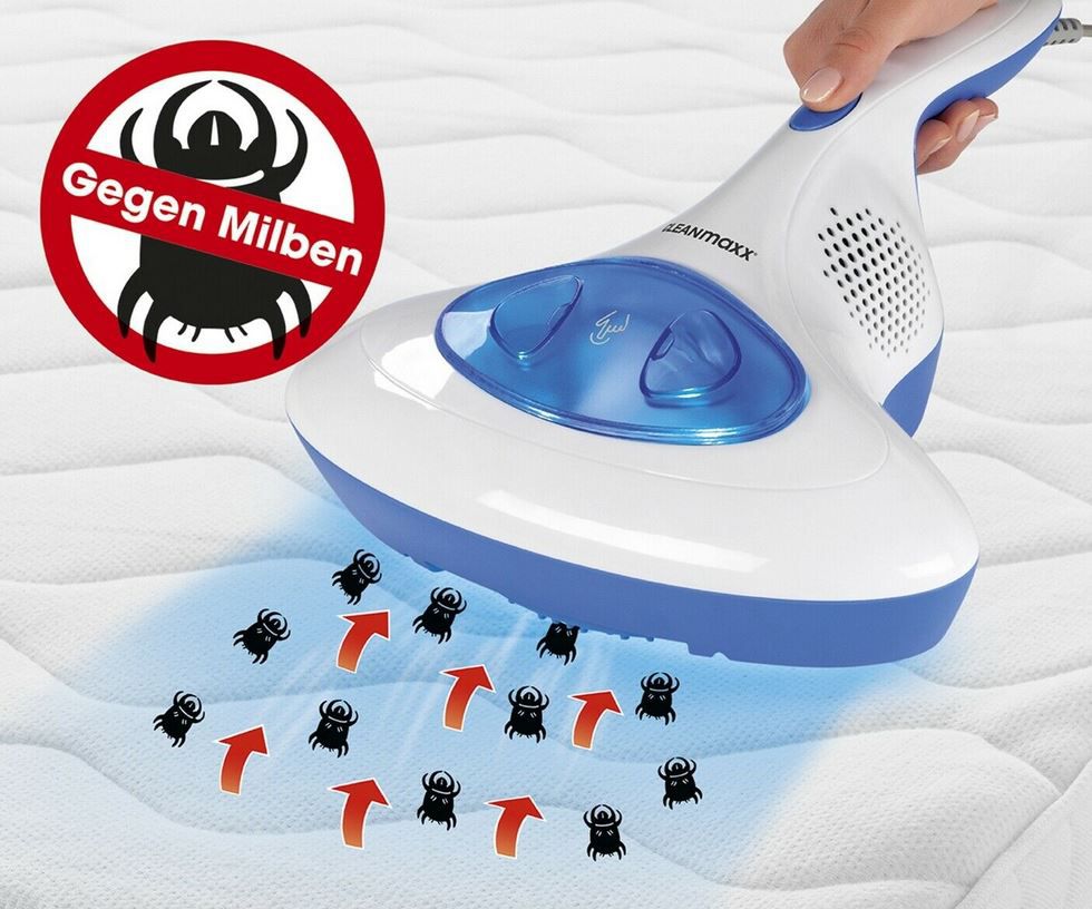 CLEANmaxx Milben UV Handstaubsauger mit HEPA Filter für 39,99€ (statt 46€)