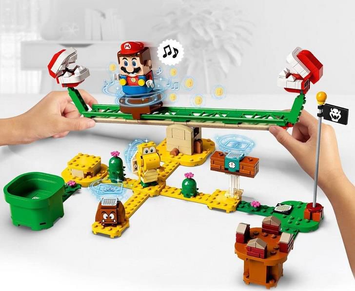 LEGO 71365   Super Mario Piranha Pflanze Powerwippe für 14,99€ (statt 22€)   Prime