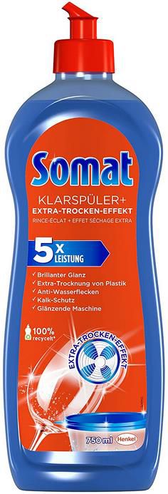 4x Somat Klarspüler mit Extra Trocken Effekt für 5,90€ (statt 8€)   Prime Sparabo