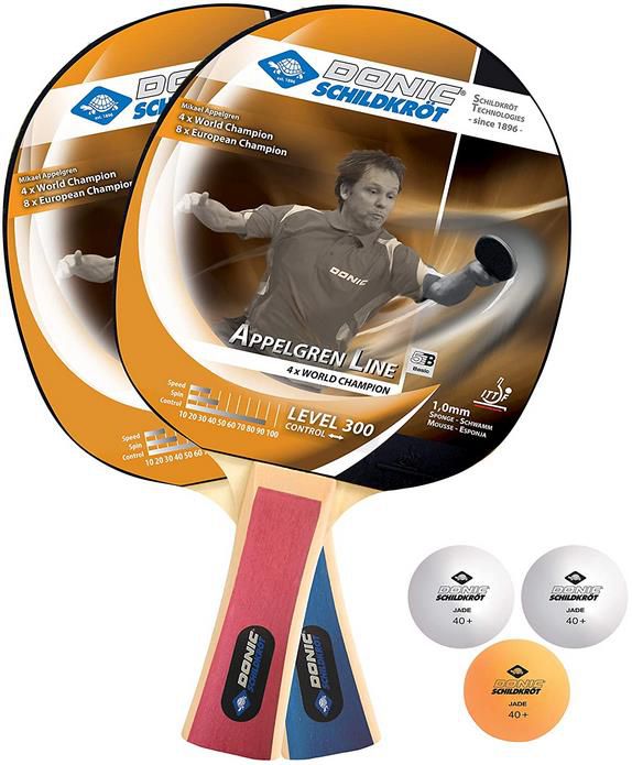 Donic Schildkröt Tischtennis Set Level 300 für 6,56€ (statt 14€)   Prime