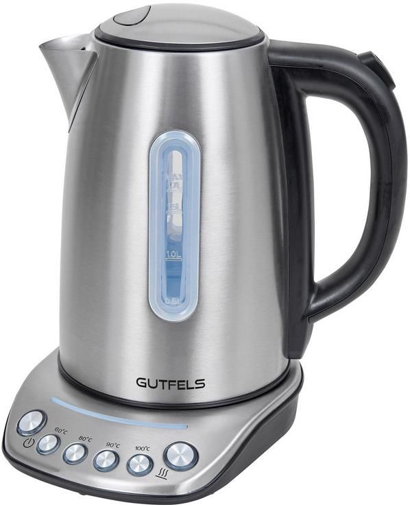 Gutfels WK 8302 swi   Wasserkocher mit Temperaturregelung 60 100° für 34€ (statt 42€)