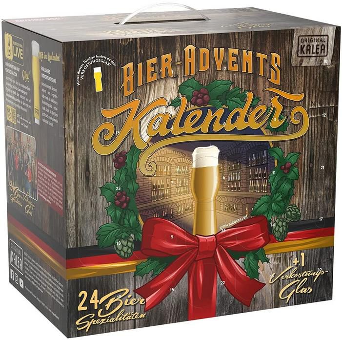 Kalea Bier Adventskalender   Spezialitäten aus Deutschland für 45,99€ (statt 60€)