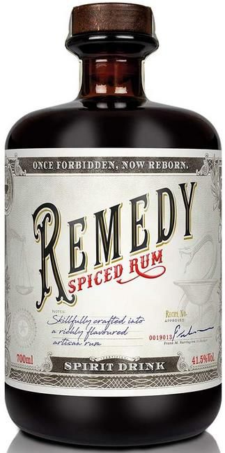 Remedy   Spiced Rum 0,7 Liter Flasche für 17,99€ (statt 23€)