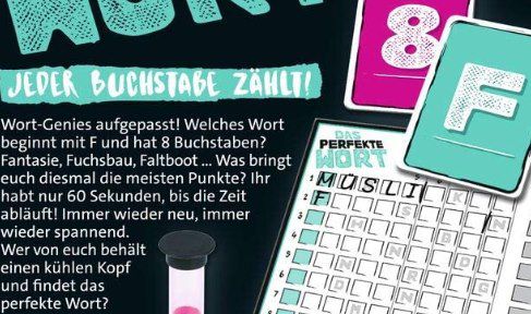 Das perfekte Wort   Jeder Buchstabe zählt als Spiel für 9,19€ (statt 17€)