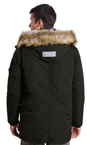 Tom Tailor   Herrenparka in Schwarz für 79,99€ (statt 120€)   S, M & L