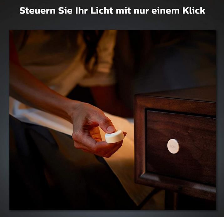 2x Philips Hue Smart Button   Lichtsteuerung ohne Installation für 32,98€ (statt 40€)