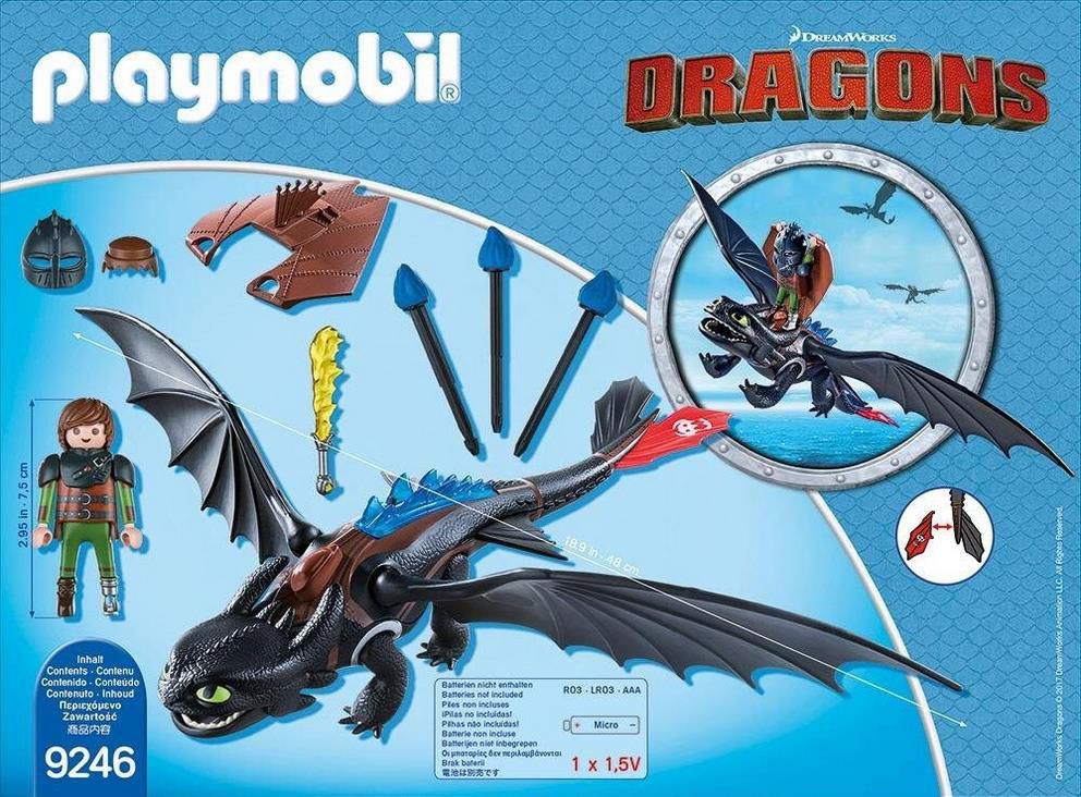 PLAYMOBIL 9246 Dragons   Hicks und Ohnezahn für 25,94€ (statt 38€)