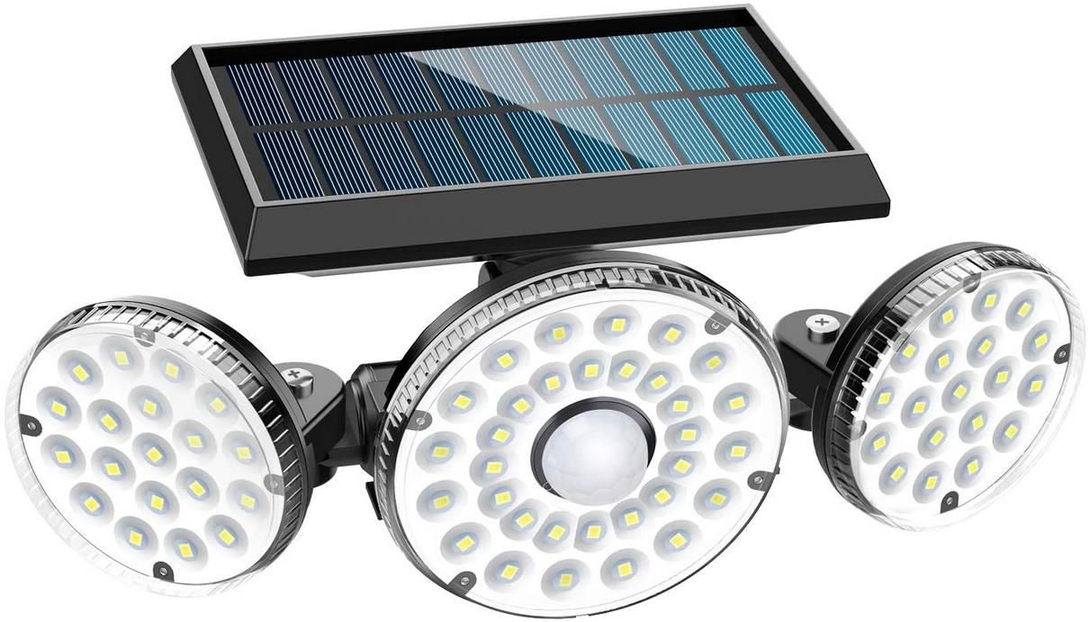 ‎MPJ   LED Solarleuchten für Aussen mit Bewegungsmelder für 13€ (statt 26€)
