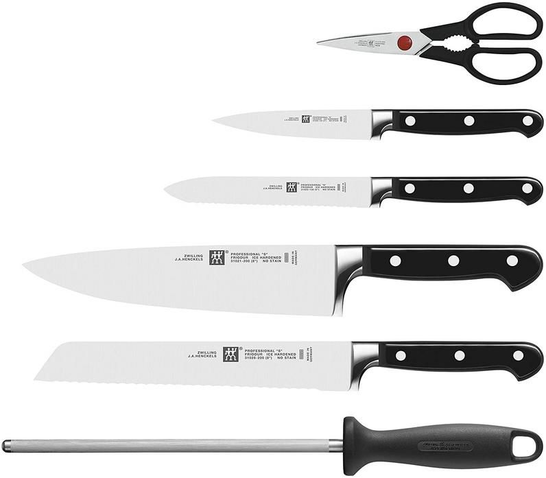 ZWILLING Professional S   Bambus Messerblock, 7 tlg. für 108,99€ (statt 151€)