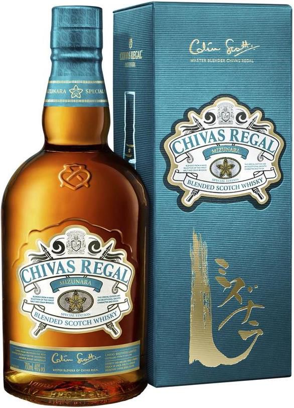 Chivas Regal Blended Scotch Whisky Mizunara 40% 0.7L für 38,90€ (statt 52€)