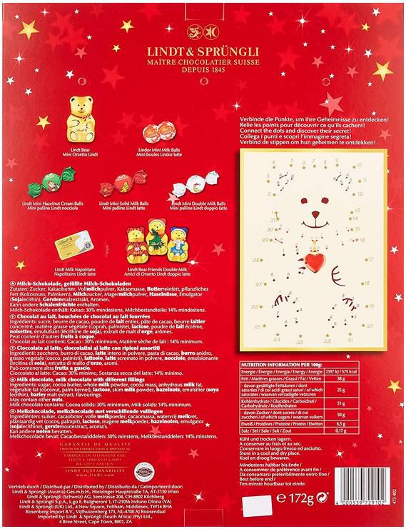 Lindt Teddy Adventskalender 2022 im Tannenbaum Design für 9,99€ (statt 16€)   Prime