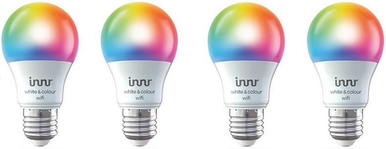 4er Pack   Innr WLAN Lampe E27 Colour für 34,95€ (statt 50€)