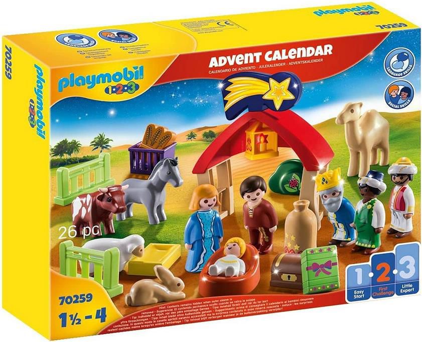 PLAYMOBIL 70259 Adventskalender Weihnachtskrippe für 17,99€ (statt 21€)