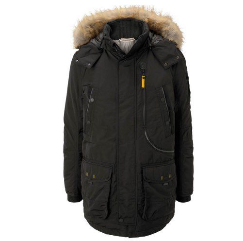 Tom Tailor   Herrenparka in Schwarz für 79,99€ (statt 120€)   S, M & L