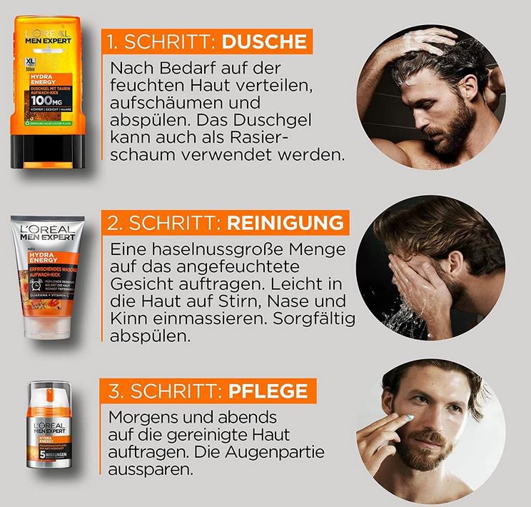 LOréal Men Expert 3 teiliges Geschenkset für Männer für 9,56€ (statt 13€)   Prime