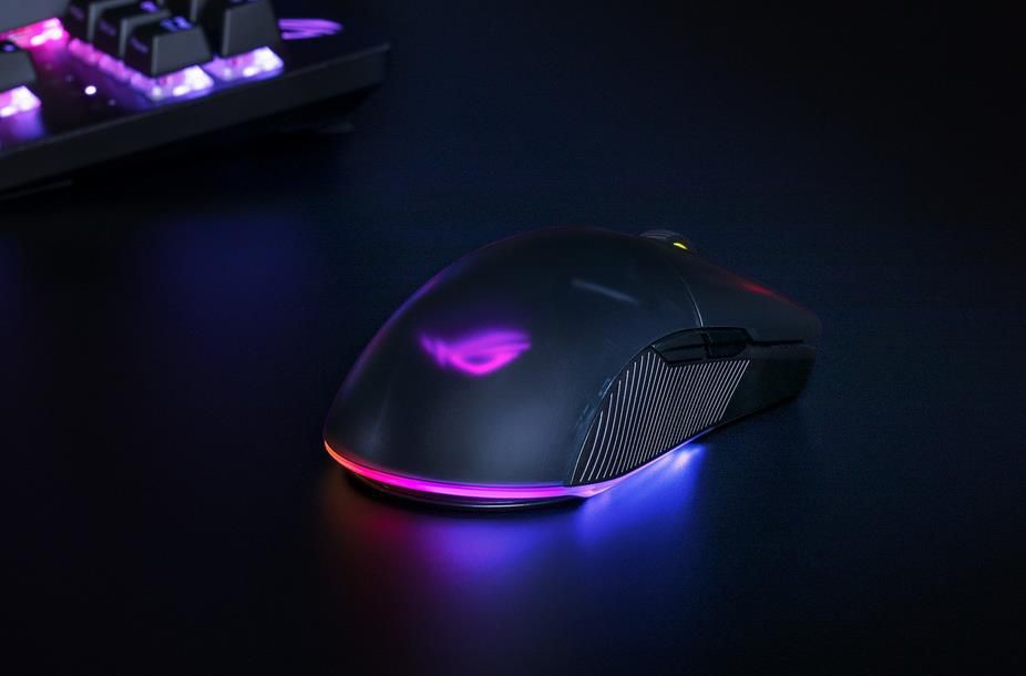 ASUS ROG PUGIO II Wireless   RGB Gaming Maus mit 16.000 dpi für 49,99€ (statt 66€)