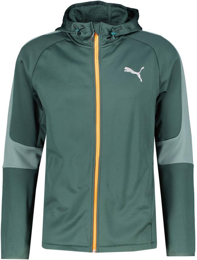 Puma Evostripe Slim Fit   Herren Trainingsjacke in Petrol für 61,72€ (statt 75€)